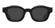 Ottica Mondello Roma - T HENRI - V2CC - V2 - NERO - Acetate - shape Squared - Black - EYEWEAR - SUNGLASSES - Unisex,Uomo,Donna,Women,Men - lens Grey - Made In Japan