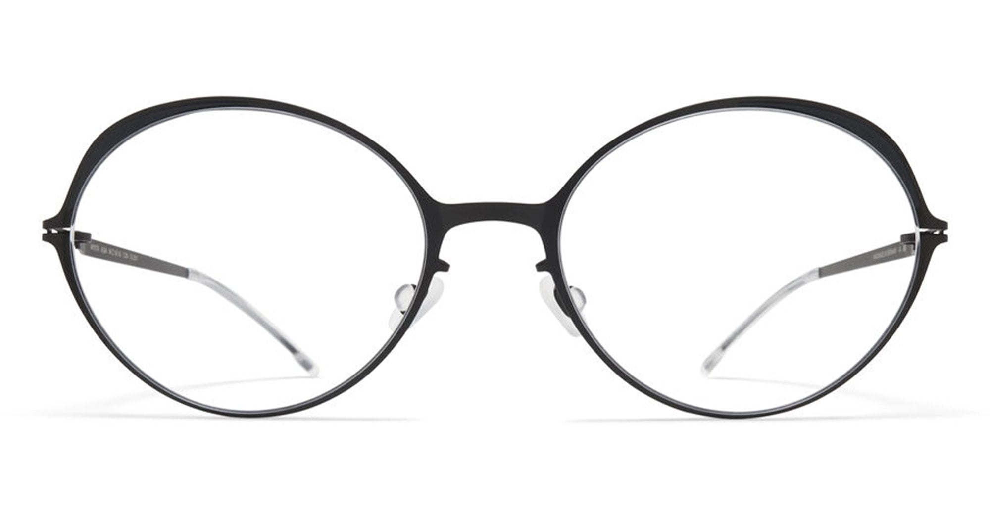 Ottica Mondello Roma - Mykita - 10300939 - ALBA - BLACK / INDIGO RX - stainless steel - shape Round - Black, Blue - EYEWEAR - EYEGLASSES - Donna,Women - lens Clear - Made In Germany