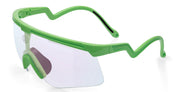 Ottica Mondello Roma - Alba Optics - 8050054518435 - DELTA - PISTACHIO / VZUM F-LENS FIRE - Tr90 - shape Mask - green - EYEWEAR - SUNGLASSES - Unisex,Uomo,Donna,Women,Men - lens red - Made In Italy