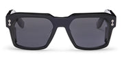 Ottica Mondello Roma - Akoni - AKS-535A-54 - PEGASUS-TWO - BLACK - Acetate, titanium - shape Squared - Black - EYEWEAR - SUNGLASSES - Unisex,Uomo,Donna,Women,Men - lens Grey - Made In Japan