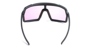 Ottica Mondello Roma - Out Of - XS145588M - Bot 3 - Black / White / IRID red Medium - Acetate - shape Mask - black, white - EYEWEAR - SUNGLASSES - Unisex,Uomo,Donna,Women,Men - lens red - Made In Italy