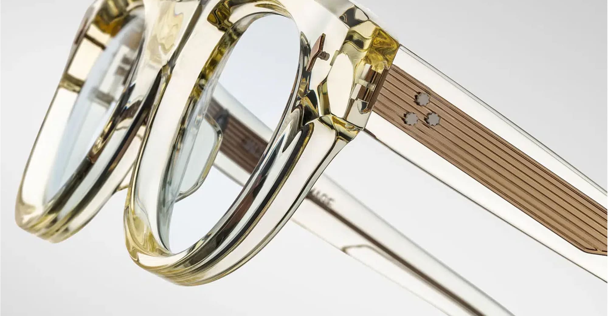 Ottica Mondello Roma - Jacques Marie Mage - JMMLMRX-14Q - MOLITOR - BRUT RX - Acetate - shape Round - transparent beige - EYEWEAR - EYEGLASSES - Unisex,Uomo,Donna,Women,Men - lens Clear - Made In Japan