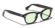 Ottica Mondello Roma - Moscot - OR-LMB2-S46240200-TE - LEMTOSH (46) - BLACK / CUSTOM LIMELIGHT LENS - Acetate - shape Classic - Black - EYEWEAR - SUNGLASSES - Unisex,Uomo,Donna,Women,Men - lens Green - Made In China