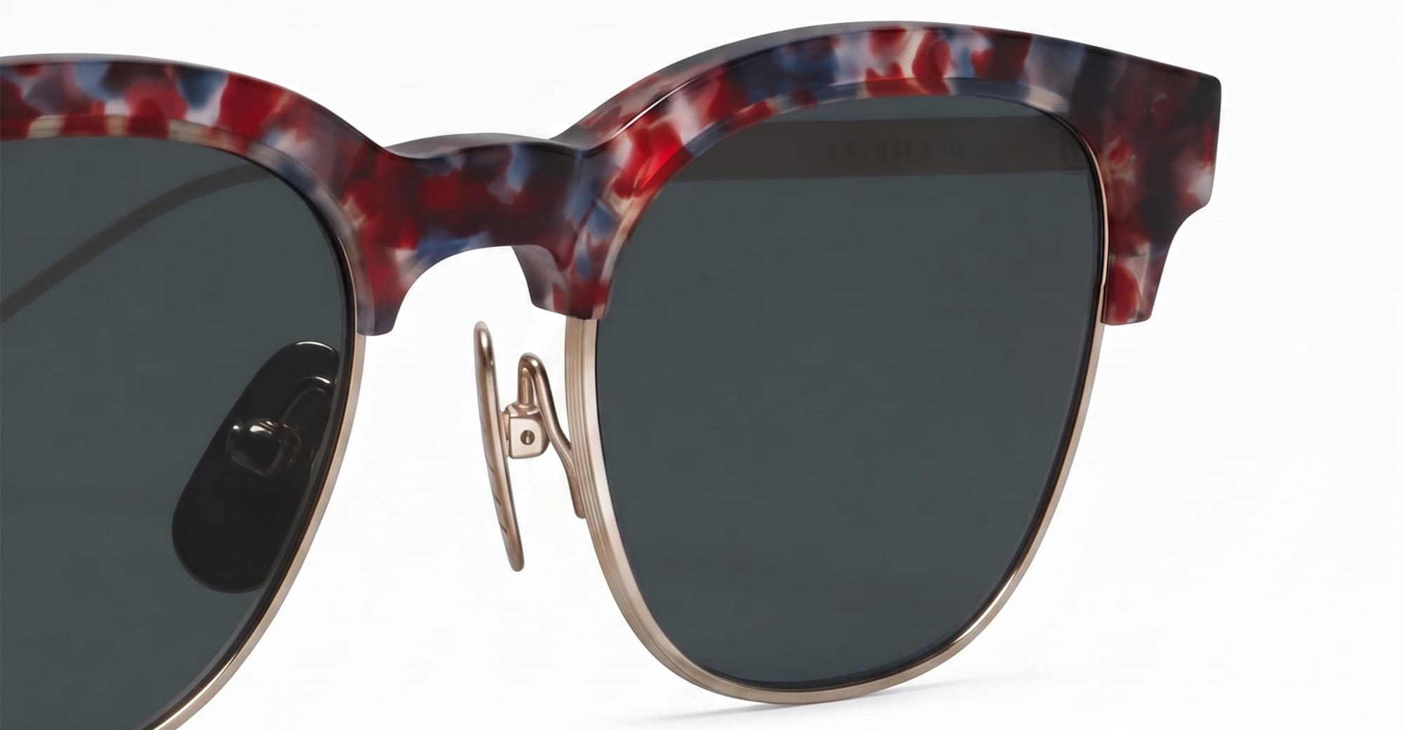 Ottica Mondello Roma - Thom Browne - UES953A-G0003-960-49 - OVAL - RED / WHITE / BLUE - Acetate - shape  - blue,red havana - EYEWEAR - SUNGLASSES - Unisex,Uomo,Donna,Women,Men - lens  - Made In Japan