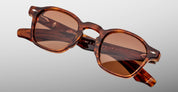 Ottica Mondello Roma - Jacques Marie Mage - JMMZPX-18P - ZEPHIRIN 47 - BOURBON - Acetate - shape Squared - brown - EYEWEAR - SUNGLASSES - Uomo,Men - lens Brown - Made In Japan