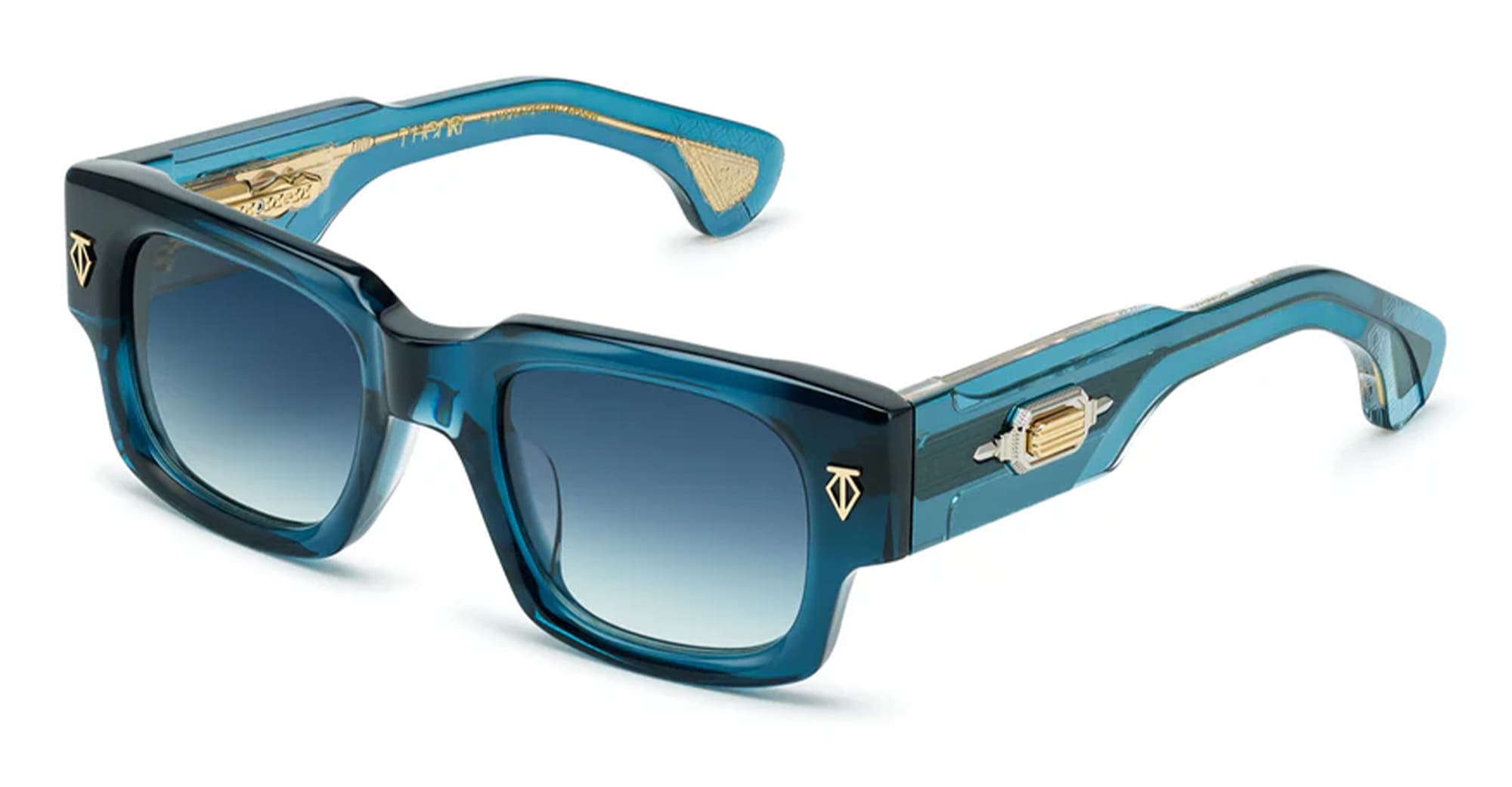 Ottica Mondello Roma - T HENRI - DUAU - DUSEMBERG - DEEP BLUE - Acetate - shape  - blue - EYEWEAR - SUNGLASSES - Unisex,Uomo,Donna,Women,Men - lens  - Made In Japan