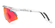 Ottica Mondello Roma - Alba Optics - 8050054518787 - MANTRA - CRYSTAL GLOSSY / VZUM F-LENS FIRE - Tr90 - shape Mask - Crystal - EYEWEAR - SUNGLASSES - Unisex,Uomo,Donna,Women,Men - lens red - Made In Italy