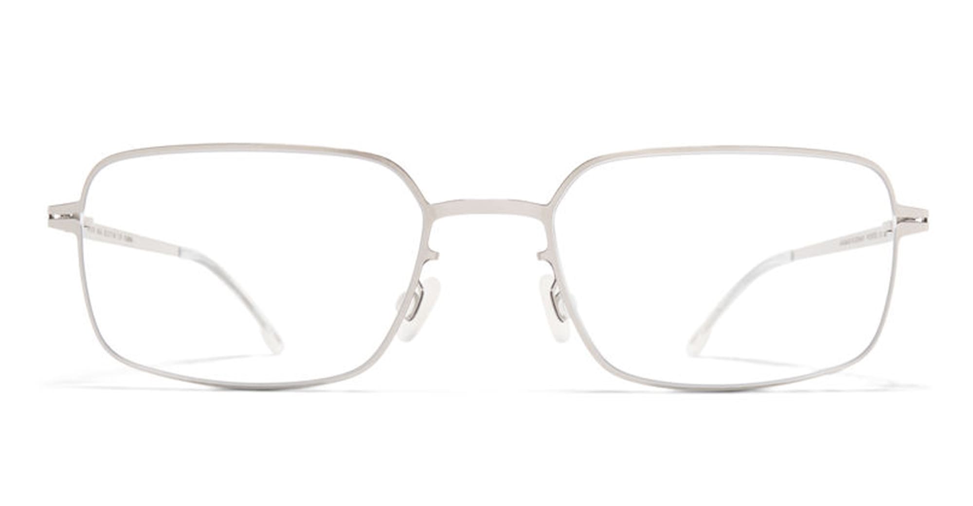 Ottica Mondello Roma - Mykita - 10088915 - SAUL - SHINY SILVER RX - stainless steel - shape Rectangular - Silver - EYEWEAR - EYEGLASSES - Unisex,Uomo,Donna,Women,Men - lens Clear - Made In Germany