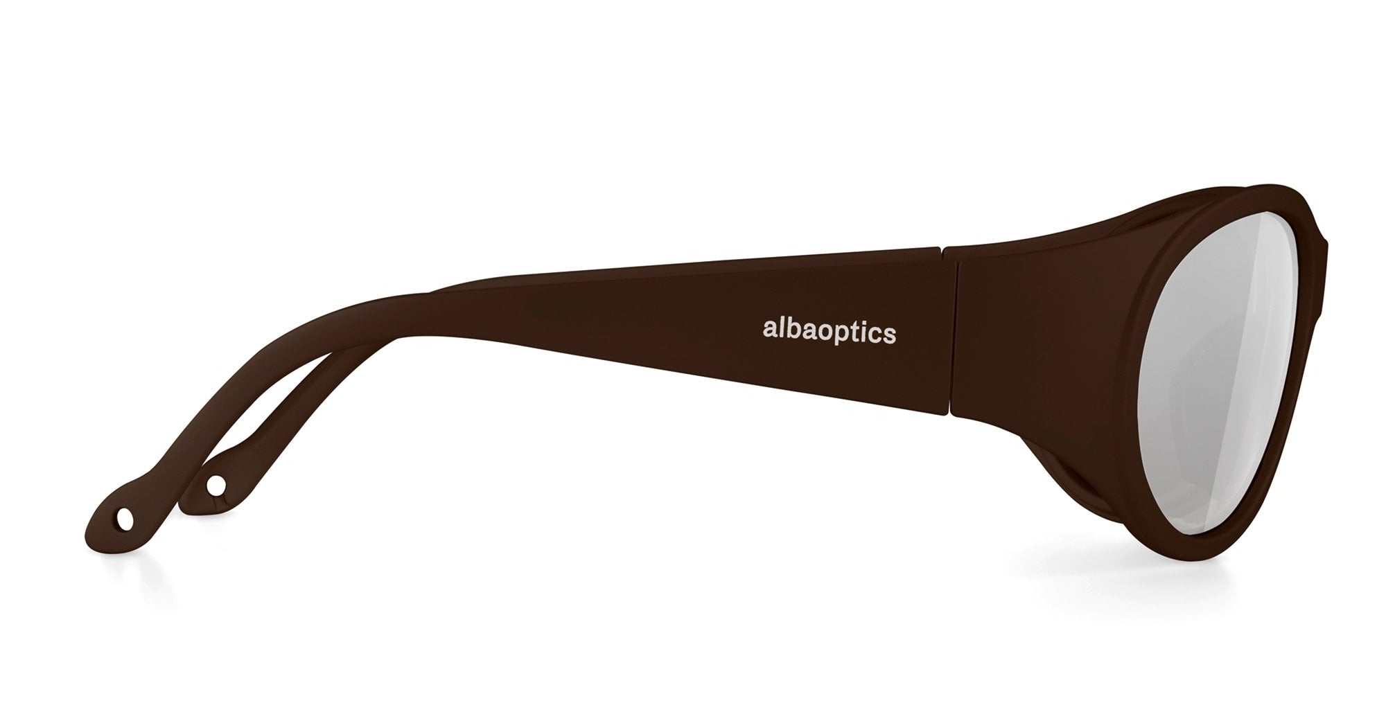 Ottica Mondello Roma - Alba Optics - 8050054518916 - ANVMA 99 - CHOCO / VZUM F-LENS ROCKET - Tr90 - shape Oval - brown - EYEWEAR - SUNGLASSES - Unisex,Uomo,Donna,Women,Men - lens Grey - Made In Italy