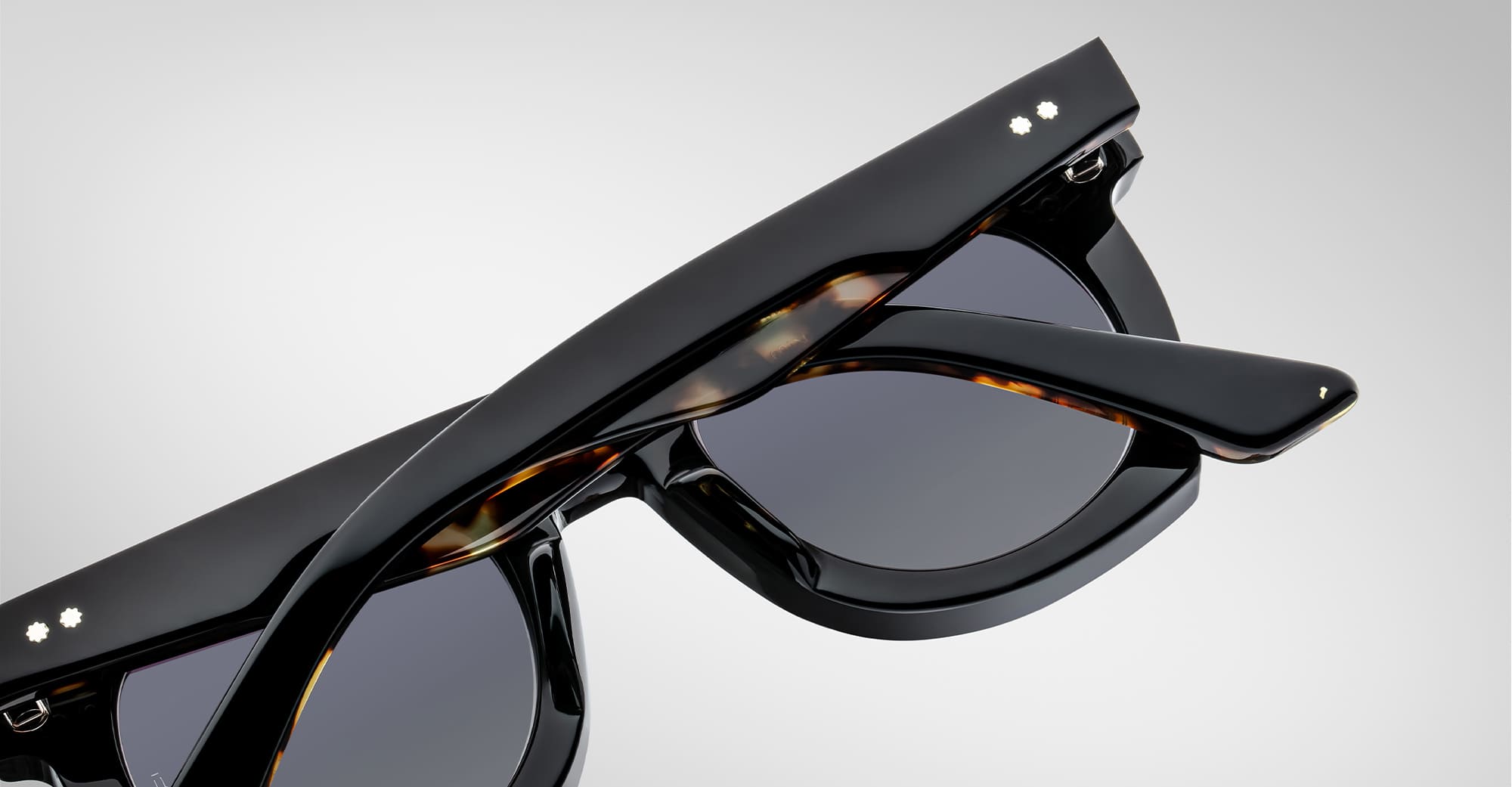 Ottica Mondello Roma - Jacques Marie Mage - JMMAV-11A - AVA - NOIR 11 - Acetate - shape Round - Black - EYEWEAR - SUNGLASSES - Unisex,Uomo,Donna,Women,Men - lens Black - Made In Japan