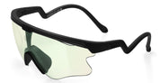 Ottica Mondello Roma - Alba Optics - 8053806717896 - DELTA LEI - BLACK / VZUM F-LENS BTL - Tr90 - shape Mask - Black - EYEWEAR - SUNGLASSES - Unisex,Uomo,Donna,Women,Men - lens blue green - Made In Italy
