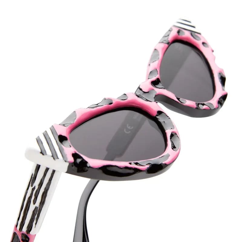 Ottica Mondello Roma - Kuboraum - KRS0Y3BS00PQ002Y - MASK Y3 BS PG -  POP-GROTESQUE - Acetate - shape Cat-eye - black, pink - EYEWEAR - SUNGLASSES - Donna,Women - lens Grey - Made In Italy
