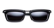 Ottica Mondello Roma - Jacques Marie Mage - JMMGAS-K22 - GASPARD - VANTA - Acetate, titanium - shape Rectangular - Black - EYEWEAR - SUNGLASSES - Unisex,Uomo,Donna,Women,Men - lens Black - Made In Japan