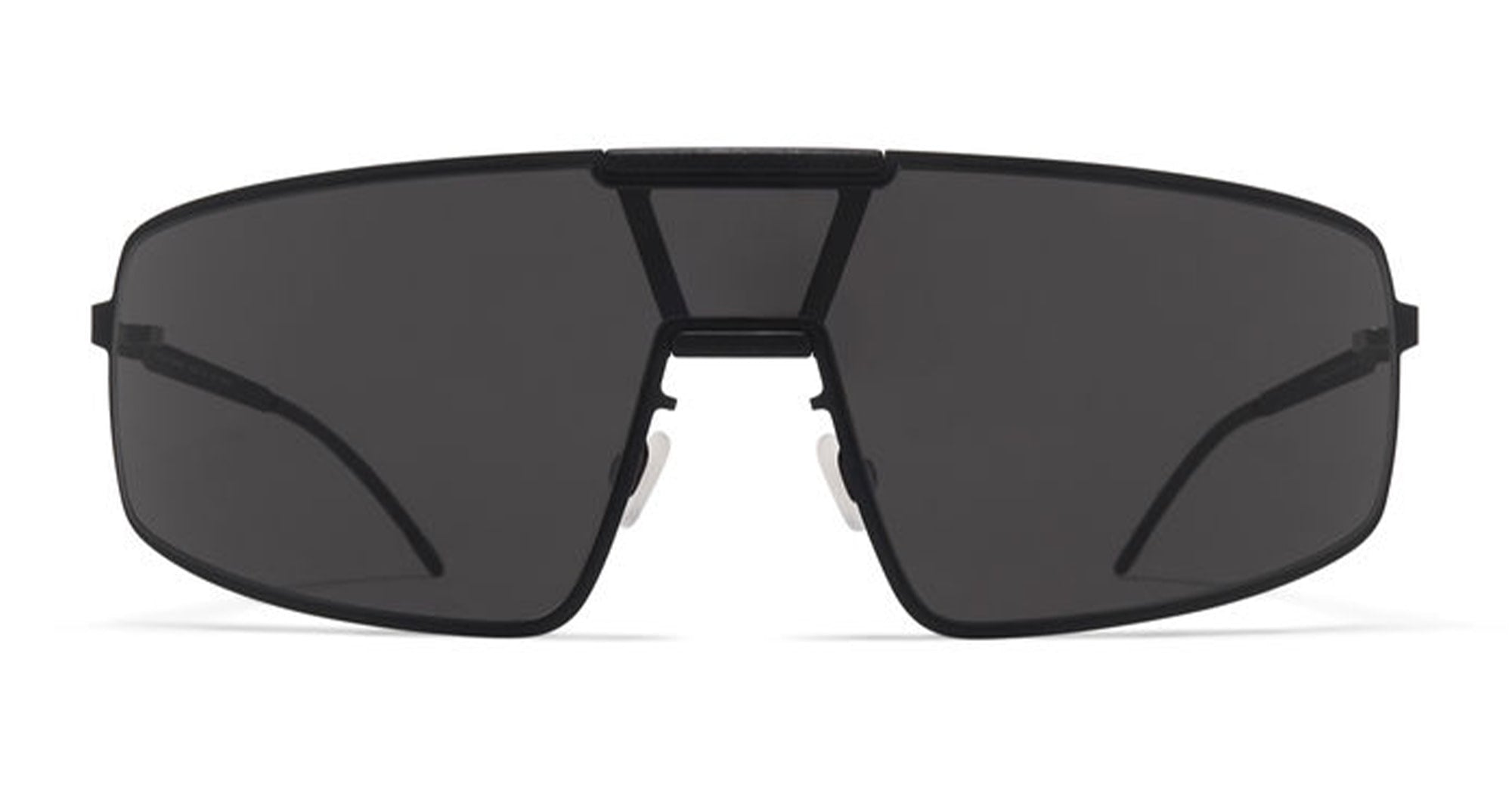  Super Black Lens - stainless steel - shape  - silver, black - EYEWEAR - SUNGLASSES - Unisex,Uomo,Donna,Women,Men - lens  - Made In Germany