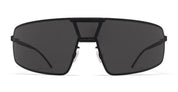Ottica Mondello Roma - Mykita - 10300644 - MR008 MH73 - Black / Black / Super Black Lens - stainless steel - shape  - silver, black - EYEWEAR - SUNGLASSES - Unisex,Uomo,Donna,Women,Men - lens  - Made In Germany