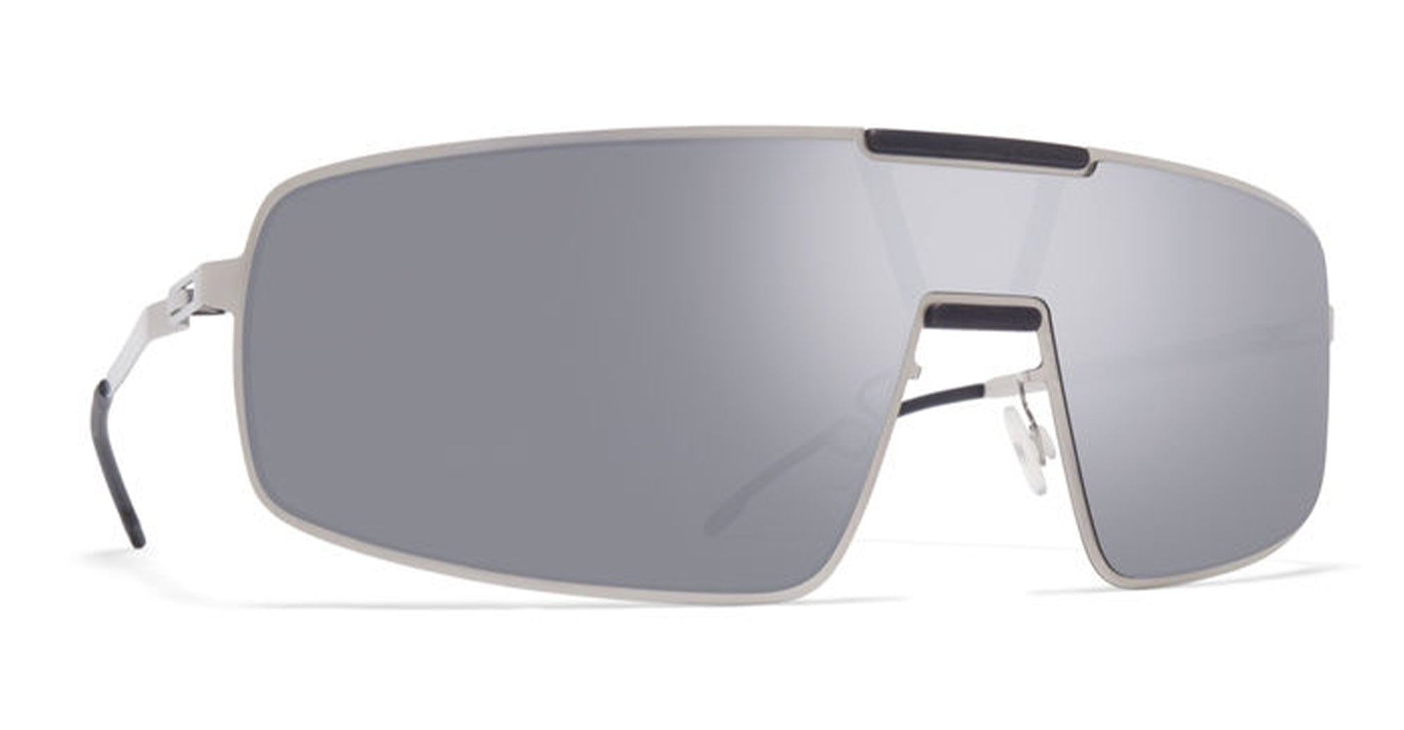 Silver Lens - stainless steel - shape  - silver, black - EYEWEAR - SUNGLASSES - Unisex,Uomo,Donna,Women,Men - lens  - Made In Germany