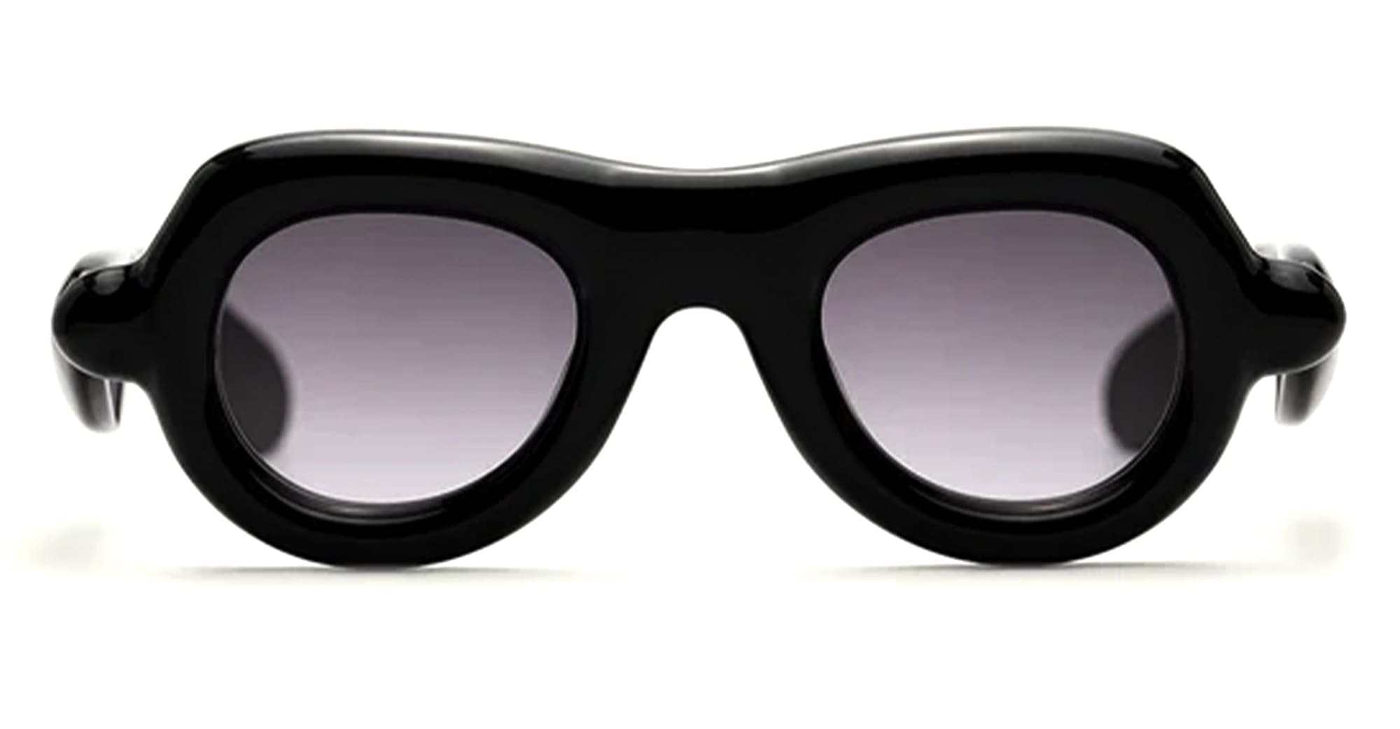 Ottica Mondello Roma - Paloceras - pebble-shadow-black-vx - PEBBLE - SHADOW BLACK VX - Acetate - shape Pilot - Black - EYEWEAR - SUNGLASSES - Unisex,Uomo,Donna,Women,Men - lens Gradient grey - Made In China