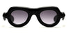 Ottica Mondello Roma - Paloceras - pebble-shadow-black-vx - PEBBLE - SHADOW BLACK VX - Acetate - shape Pilot - Black - EYEWEAR - SUNGLASSES - Unisex,Uomo,Donna,Women,Men - lens Gradient grey - Made In China