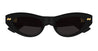 Ottica Mondello Roma - Bottega Veneta - BV1350S-001 - BV1350S-001 - BLACK - Acetate - shape Cat-eye - Black - EYEWEAR - SUNGLASSES - Donna,Women - lens Grey - Made In Japan
