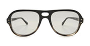 Ottica Mondello Roma - Julius Tart - JTPL-027Bb-2B-GR-56 - HOLLY - Black Fade / Light grey lens - Acetate - shape Aviator - Black - EYEWEAR - SUNGLASSES - Unisex,Uomo,Donna,Women,Men - lens Grey - Made In Japan