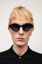 Ottica Mondello Roma - Paloceras - SB-DX - PEBBLE - Shadow Black DX - Acetate - shape  - Black - EYEWEAR - SUNGLASSES - Unisex,Uomo,Donna,Women,Men - lens  - Made In China