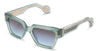 Ottica Mondello Roma - T HENRI - UAG - UTOPIA - SABRE - Acetate - shape Squared - green - EYEWEAR - SUNGLASSES - Unisex,Uomo,Donna,Women,Men - lens Gradient grey - Made In Japan