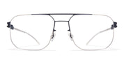 Ottica Mondello Roma - Mykita - 10091626 - REMBERT - SILVER / INDIGO RX - stainless steel - shape  - Silver, blue - EYEWEAR - EYEGLASSES - Unisex,Uomo,Donna,Women,Men - lens  - Made In Germany