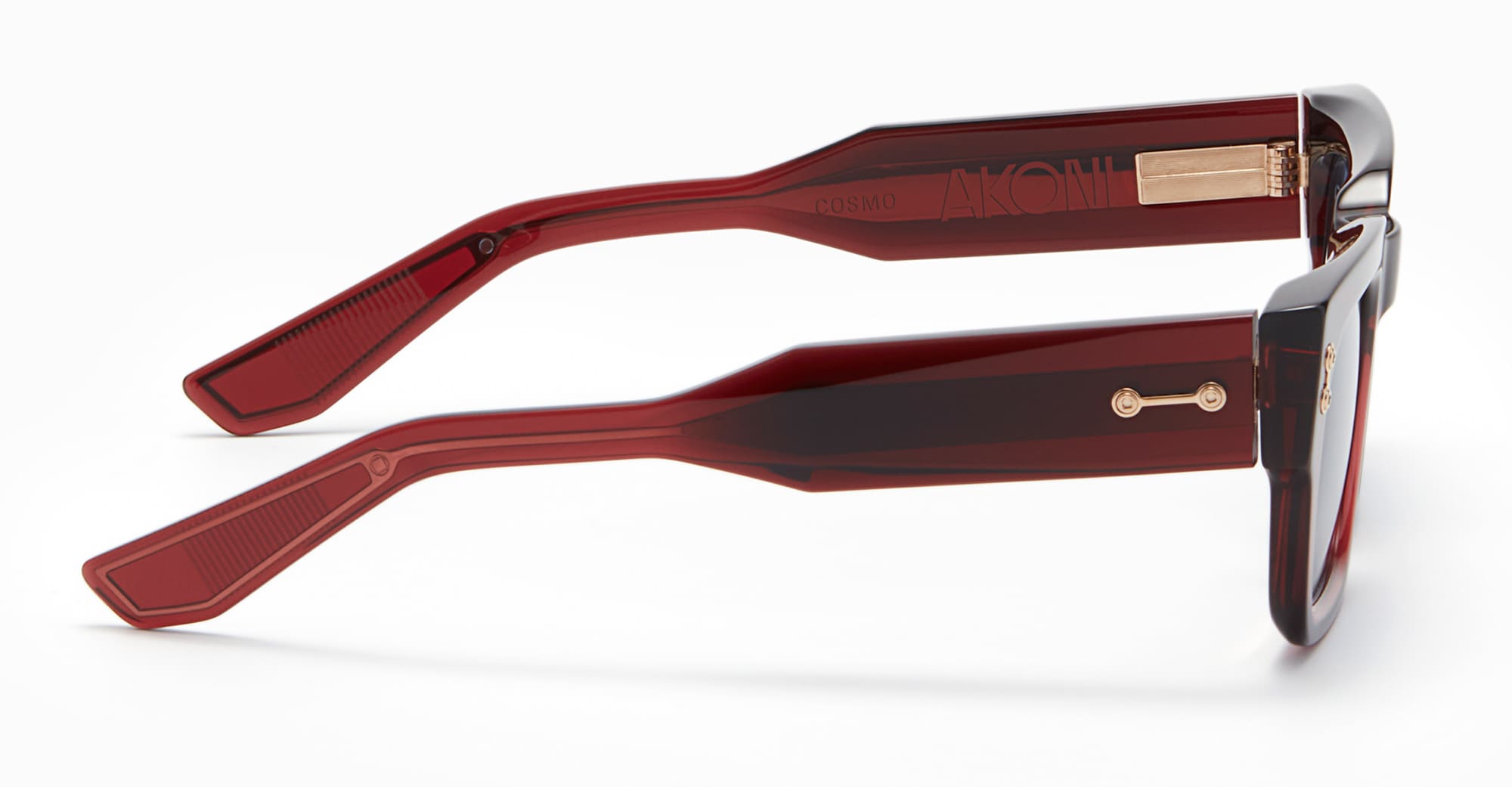 Cosmo - crystal burgundy / white gold