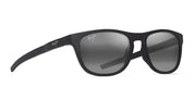 Ottica Mondello Roma - Maui Jim - MJ0597S-001 - MELEMELE - MATTE BLACK / NEUTRAL GREY LENS - nylon - shape Rectangular - Black - EYEWEAR - SUNGLASSES - Unisex,Uomo,Donna,Women,Men - lens Grey - Made In Italy