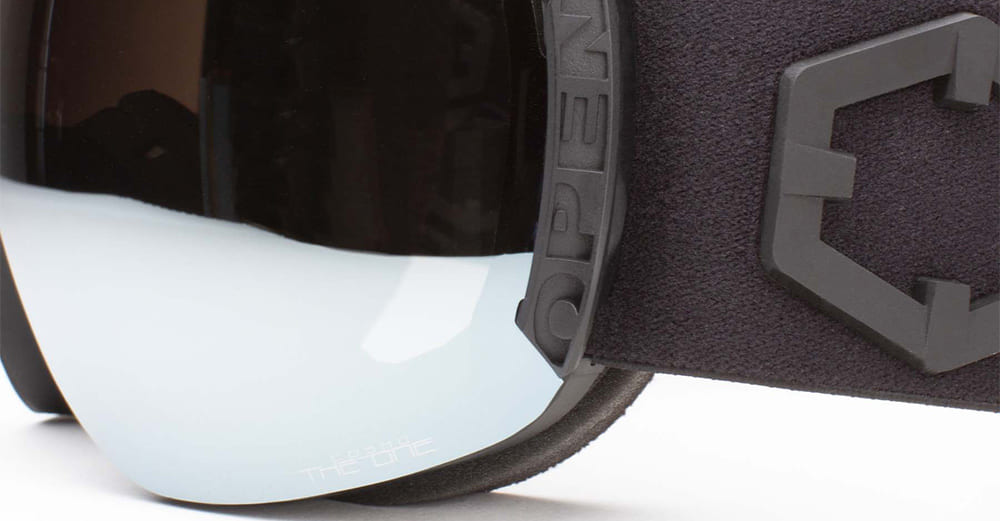 Ottica Mondello Roma - Out Of - 2G010222 - OPEN - BLACK / THE ONE COSMO LENS - nylon - shape Mask - Black - EYEWEAR - GOGGLES - Unisex,Uomo,Donna,Women,Men - lens silver - Made In Italy