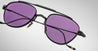 Ottica Mondello Roma - Jacques Marie Mage - JMMFY-17D - FLYNN - SPIDER - Titanium - shape Aviator - Black - EYEWEAR - SUNGLASSES - Unisex,Uomo,Donna,Women,Men - lens purple - Made In Japan