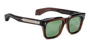 Ottica Mondello Roma - Jacques Marie Mage - JMMTR-13W - TORINO - ZOLTAR - Acetate - shape Squared - brown - EYEWEAR - SUNGLASSES - Uomo,Men - lens Green - Made In Japan