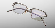 Ottica Mondello Roma - Jacques Marie Mage - JMMCMRX-4E - COMANCHE - TEMPEST RX - Titanium - shape Rectangular - Silver - EYEWEAR - EYEGLASSES - Unisex,Uomo,Donna,Women,Men - lens Clear - Made In Japan