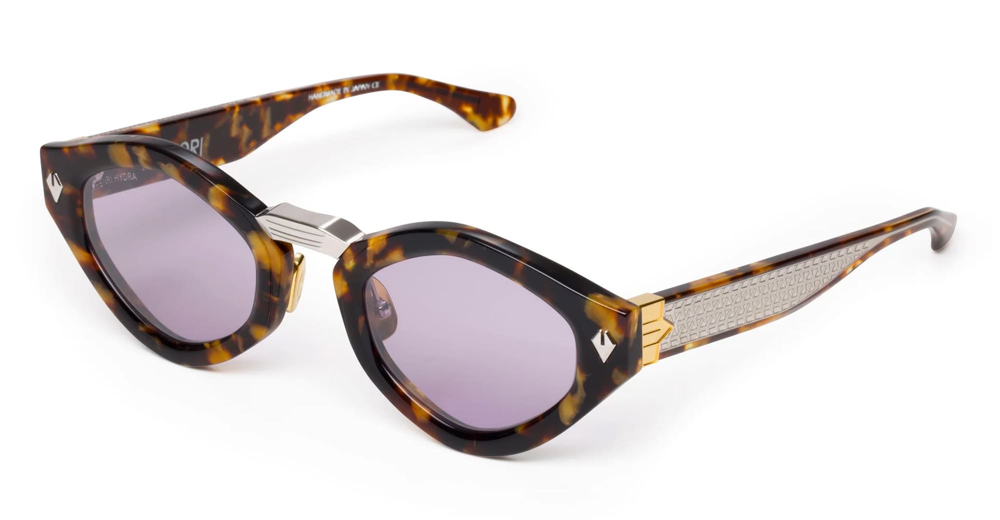 Ottica Mondello Roma - T HENRI - HCJ002 - HYDRA - JAGUAR - Acetate, titanium - shape  - Havana - EYEWEAR - SUNGLASSES - Donna,Women - lens  - Made In Japan