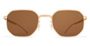 Ottica Mondello Roma - Mykita - 10088165 - ML15 - Light Champagne Gold /  Leica Brown Lens - stainless steel - shape  - Gold - EYEWEAR - SUNGLASSES - Unisex,Uomo,Donna,Women,Men - lens  - Made In Germany