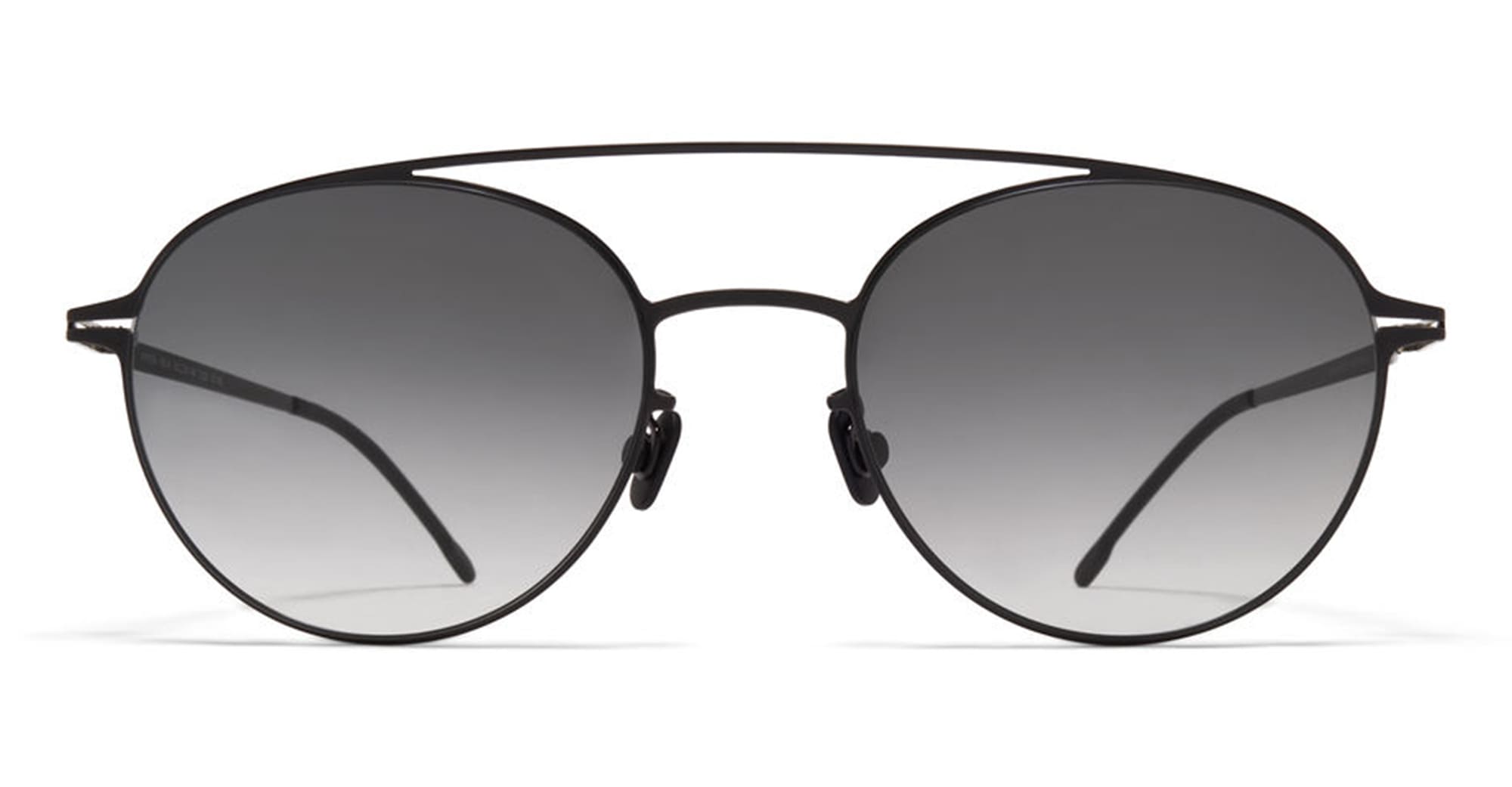 Ottica Mondello Roma - Mykita - 10091681 - REVA - Pow13 Black - stainless steel - shape Aviator - Black - EYEWEAR - SUNGLASSES - Unisex,Uomo,Donna,Women,Men - lens Gradient grey - Made In Germany