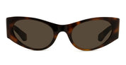 Ottica Mondello Roma - Loewe - LW40196U5352E - SIGNATURE DARK HAVANA CAT-EYE SUNGLASSES - Acetate - shape Cat-eye - Havana - EYEWEAR - SUNGLASSES - Donna,Women - lens Brown - Made In Italy