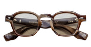 Ottica Mondello Roma - Jacques Marie Mage - JMMZP-10Y6 - DECADE COLLECTION: ZEPHIRIN - BARK HORN - Acetate - shape Squared - brown - EYEWEAR - SUNGLASSES - Uomo,Men - lens Brown - Made In Japan