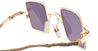 Ottica Mondello Roma - Kuboraum - KRSZ21GD000000PR - MASK Z21 - GOLD - Metal - shape  - Gold - EYEWEAR - SUNGLASSES - Uomo,Men - lens  - Made In Italy