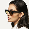 Ottica Mondello Roma - T HENRI - TAS007 - TUATARA - SHADOW II - Acetate - shape Panto - Black - EYEWEAR - SUNGLASSES - Unisex,Uomo,Donna,Women,Men - lens Gradient brown - Made In Japan