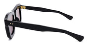 Ottica Mondello Roma - Max Pittion - MXPL-012A - MONSTRE - PIANO BLACK / GREY LENS - Acetate - shape  - Black - EYEWEAR - SUNGLASSES - Unisex,Uomo,Donna,Women,Men - lens  - Made In Japan