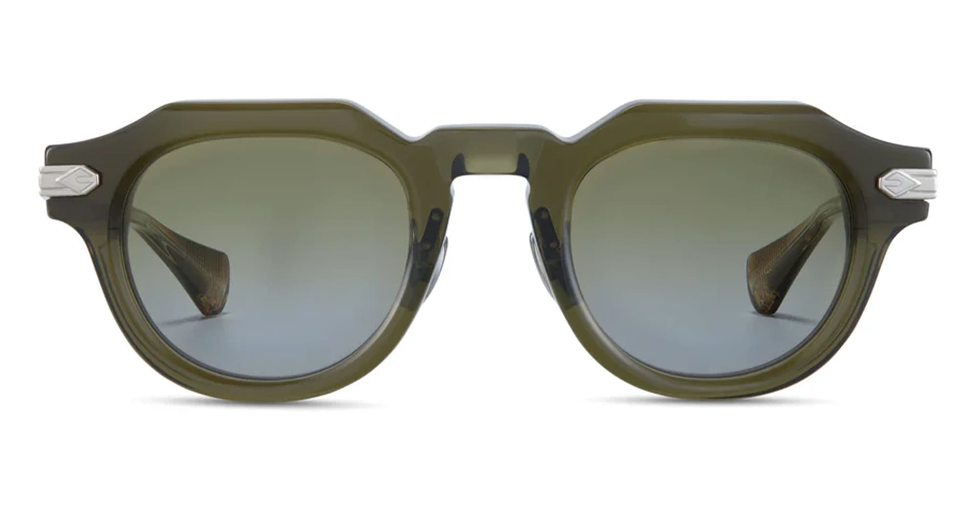 Ottica Mondello Roma - T HENRI - MCG-TI - M1 - RAINFOREST - Acetate - shape  - green - EYEWEAR - SUNGLASSES - Unisex,Uomo,Donna,Women,Men - lens  - Made In Japan