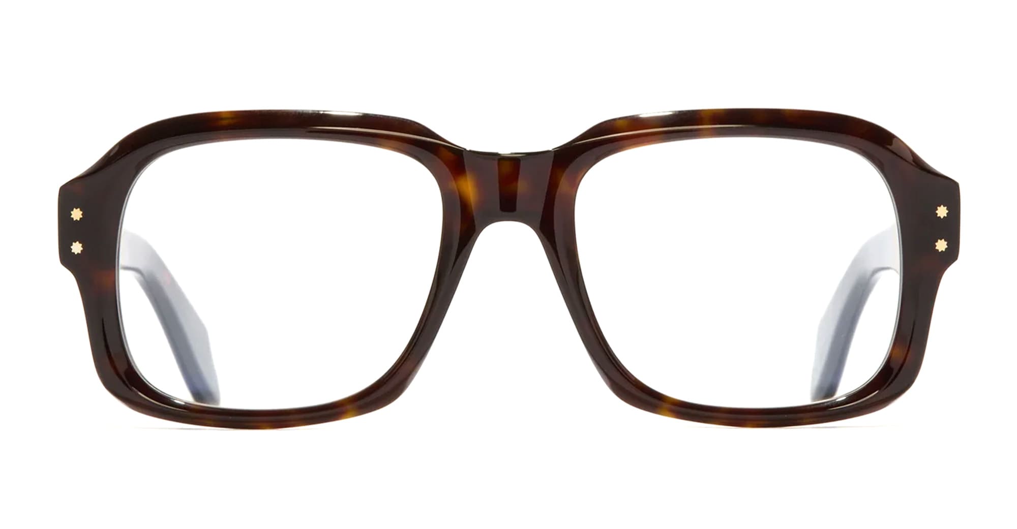Ottica Mondello Roma - Cutler and Gross - CGOP-9852-52-02 - 9852 - DARK HAVANA RX - Acetate - shape Squared - Black - EYEWEAR - EYEGLASSES - Unisex,Uomo,Donna,Women,Men - lens Clear - Made In Italy