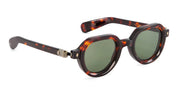 Ottica Mondello Roma - Sato - Elnat-TT-AG-1 - ELNAT - TOKYO TORTOISE / ANTIQUE GOLD - Acetate - shape Round - Tortoise - EYEWEAR - SUNGLASSES - Unisex,Uomo,Donna,Women,Men - lens Green - Made In Japan