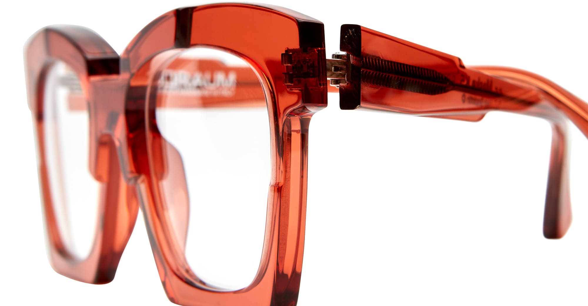 Ottica Mondello Roma - Kuboraum - KRO0K5RS000000OP - MASK K5 - ROSE - Acetate - shape   - pink - EYEWEAR - EYEGLASSES - Uomo,Men - lens Clear - Made In Italy