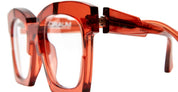 Ottica Mondello Roma - Kuboraum - KRO0K5RS000000OP - MASK K5 - ROSE - Acetate - shape   - pink - EYEWEAR - EYEGLASSES - Uomo,Men - lens Clear - Made In Italy