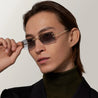 Ottica Mondello Roma - Cartier - CT0550S-001 - DÉCOR C CLASSIQUE DE CARTIER CT0550S-001 - GOLD - Metal - shape  - Gold - EYEWEAR - SUNGLASSES - Uomo,Men - lens  - Made In France
