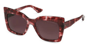 Ottica Mondello Roma - DITA - DTS704-A-05 - TELEMAKER - ROSE TORTOISE - Acetate - shape Butterfly - Tortoise - EYEWEAR - SUNGLASSES - Donna,Women - lens red - Made In Japan