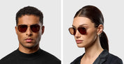 Ottica Mondello Roma - DITA - DTS476-A-01 - ARTOA.57X -  DARK GOLD / DESERT ABALONE - Titanium - shape Navigator - Gold - EYEWEAR - SUNGLASSES - Unisex,Uomo,Donna,Women,Men - lens Brown - Made In Japan