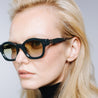 Ottica Mondello Roma - T HENRI - V2CC - V2 - NERO - Acetate - shape Squared - Black - EYEWEAR - SUNGLASSES - Unisex,Uomo,Donna,Women,Men - lens Grey - Made In Japan